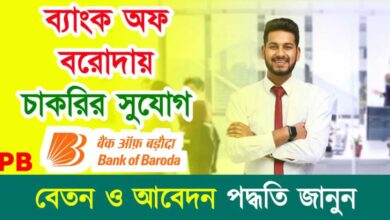Bank of Baroda Recruitment 2024 ( ব্যাংক ইফ বরোদায় চাকরি)